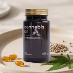 Envase y composición declarada de Cannabis Oil Cápsulas
