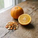 Naranja amarga (Citrus aurantium var. amara), pericarpio