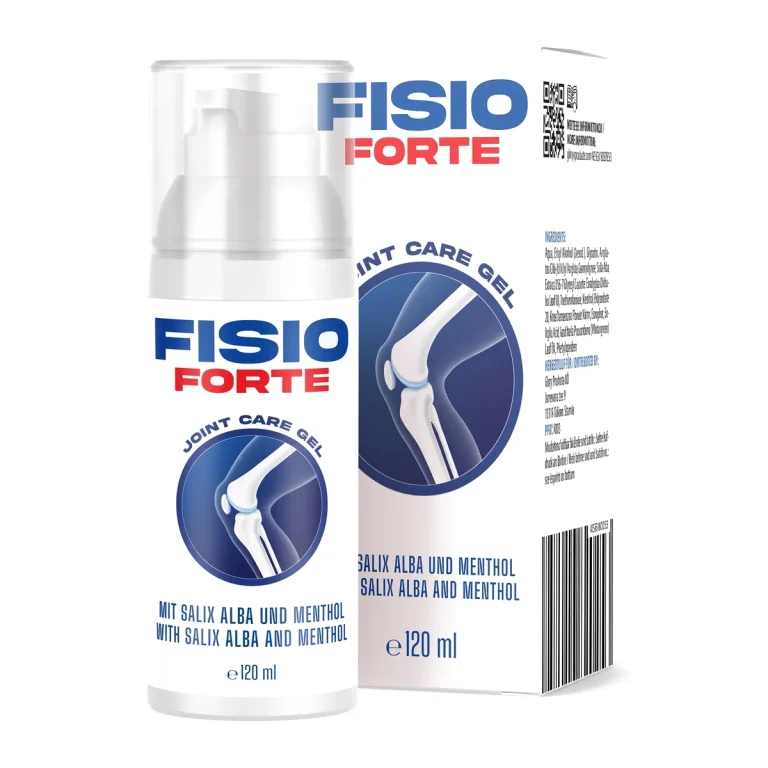 Frasco de Fisio Forte Gel con dosificador de bomba