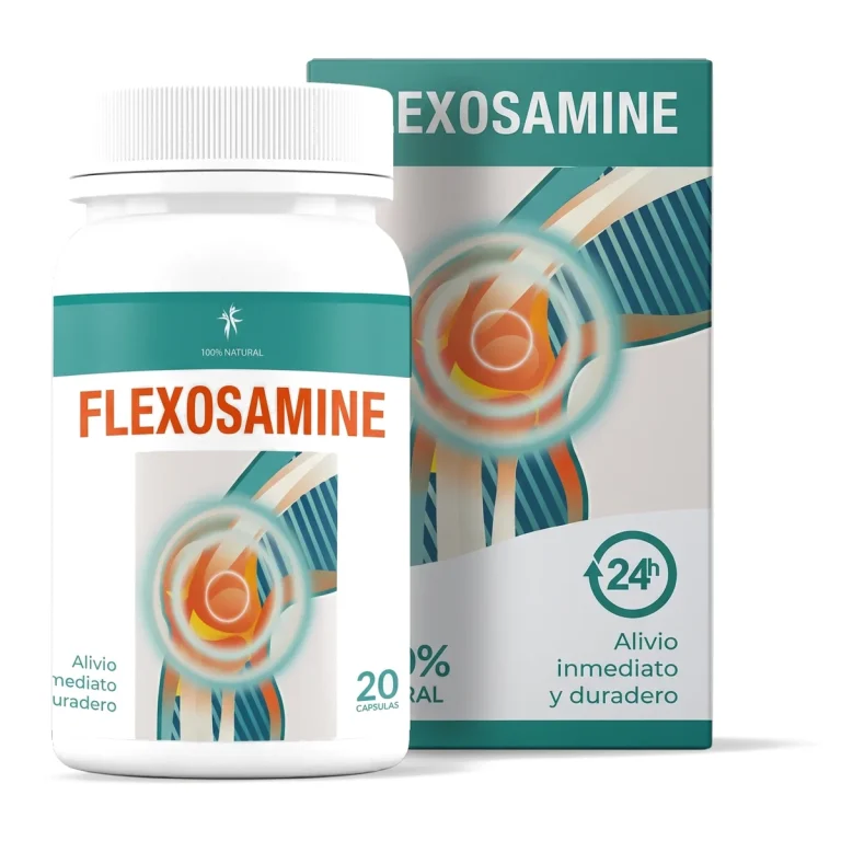 Caja de Flexosamine cápsulas con 20 unidades para las articulaciones