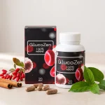 Cápsulas de GlucoZen con berberina, canela, cromo y Gymnema sylvestre