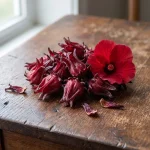Extracto de flor de hibisco o rosella (Hibiscus sabdariffa)