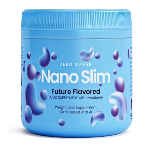 Bote de Nano Slim en polvo para preparar una bebida sin azúcar