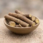 Extracto de raíz de regaliz 4-5:1 (Glycyrrhiza glabra), 8 % de ácido glicirrícico